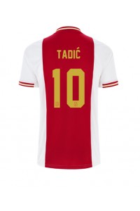 Fotbalové Dres Ajax Dusan Tadic #10 Domácí Oblečení 2022-23 Krátký Rukáv